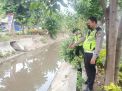 Polsek Semampir Lakukan Pengecekan Ketinggian Air Sungai, Antisipasi Adanya Potensi Banjir