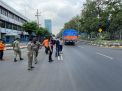 Polres Pelabuhan Tanjung Perak Lakukan Operasi Yustisi, Berikan Himbauan Protokol Kesehatan