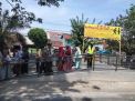 Polsek Semampir Lakukan Patroli Harkamtibmas di Jembatan Penyebrangan Jalan Kebon Dalem, Himbau Peziarah Untuk Selalu Waspada 3C