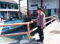 Polsek Krembangan Cek Ketinggian Debit Air Pompa Tanjung Sadari