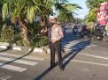 Polsek Krembangan Laksanakan Pengaturan Lalu Lintas Sore Hari Antisipasi Kemacetan