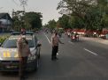 Polsek Krembangan Lakukan Pengaturan Lalu Lintas Sore, Bantu Kepulangan Karyawan