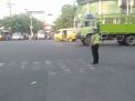 Polsek Semampir Lakukan Pengaturan Lalin Sore Antisipasi Adanya Kemacetan