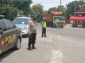 Polsek Krembangan Cek Area SPBU, Terpantau Tidak Ada Kemacetan dan Antrian Panjang