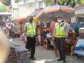 Polsek Semampir Lakukan Pemantauan di Depan Pintu Masuk Wisata Ampel, Antisipasi Adanya 3C