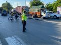 Polsek Semampir Lakukan Giat Pengaturan Lalu Lintas Sore, Antisipasi Adanya Kemacetan
