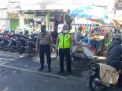 Polsek Semampir Laksanakan Pemantauan Di Depan Pintu Masuk Wisata Religi, Sampaikan Pesan Waspada 3C Kepada Peziarah