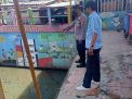 Polsek Kenjeran Laksanakan Pengecekan Ketinggian Air Sungai, Waspada Adanya Potensi Banjir