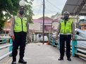 Polsek Semampir Laksanakan Patroli Harkamtibmas di Jembatan Penyebrangan SWK