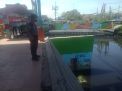 Polsek Asemrowo Rutin Lakukan Pengecekan Debit Air Sungai Waspada Adanya Potensi Banjir