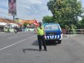Polsek Pabean Cantikan Laksanakan Pam Jalur Jalan Bunguran, Situasi Terpantau Aman Lancar