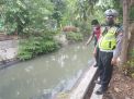 Polsek Semampir Cek Ketinggian Air Sungai Pegirian Waspada Potensi Banjir
