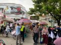 Polsek Semampir Laksanakan Patroli di Depan Pintu Masuk Religi Ampel Antisipasi Adanya Kerawanan