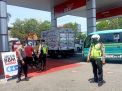 Polsek Semampir Laksanakan Pemantauan di SPBU, Cek Ketersediaan BBM dan Antrian