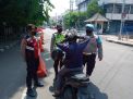 Polres Pelabuhan Tanjung Perak Gelar Operasi Yustisi, Ingatkan Masyarakat Untuk Selalu Gunakan Masker