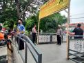 Polsek Semampir Lakukan Patroli di Jembatan Penyebrangan Jalan Kebon Dalem, Antisipasi 3C