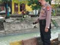 Polsek Semampir Laksanakan Pengecekan Debit Air Sungai Pegirian, Antispasi Adanya Potensi Banjir