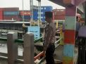 Polsek Asemrowo Cek Ketinggian Pompa Air Balong Waspada Adanya Potensi Banjir