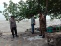 Polsek Kenjeran Laksanakan Patroli di Pantai Batu, Waspada Adanya Tindak 3C