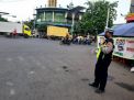 Polsek Semampir Laksanakan Pemantauan Pos Akhir TL Karang Tembok Waspada Adanya Kendaraan Lawan Arus