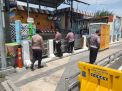 Polsek Kenjeran Lakukan Patroli Pengecekan Ketinggian Air Sungai, Waspada 3C