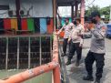 Polsek Krembangan Lakukan Pengecekan Debit Pompa Air Tanjung Sadari, Terpantau Tidak Ada Kenaikan