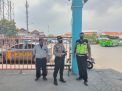 Polsek Semampir Lakukan Patroli Keamanan di Terminal Ampel, Ingatkan Calon Penumpang Untuk Selalu Waspada