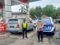 Polsek Semampir Laksanakan Patroli Harkamtibmas di SPBU, Waspada Adanya Tindak 3C