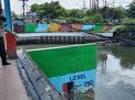 Polsek Asemrowo Cek Ketinggian Debit Air Sungai, Waspada Adanya Potensi Bencana Banjir