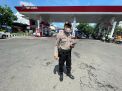 Personil Polsek Pabean Cantikan Cek Situasi SPBU, Terpantau Dalam Kondisi Aman Terkendali