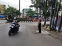 Polsek Kenjeran Laksanakan Pemantauan Arus Lalu Lintas Mbah Ratu, Terpantau Dalam Kondisi Lancar