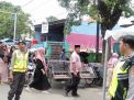 Polsek Semampir Laksanakan Pemantauan Situasi Di Depan Pintu Masuk Wisata Ampel, Waspada Copet