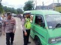 Polsek Semampir Laksanakan Giat Operasi Keselamatan Semeru 2023, Berikan Himbauan Mengenai Safety Riding