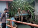 Antisipasi Adanya Potensi Banjir, Polsek Krembangan Rutin Cek Debit Pompa Air dan Sungai