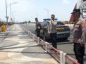 Polsek Kenjeran Laksanakan Patroli Pemantauan Kewilayahan di Seputar Jembatan Suroboyo, Situasi Aman Terkendali