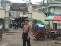 Polsek Semampir Laksanakan Pemantauan di Depan Pintu Ampel, Antisipasi Gangguan Harkamtibmas
