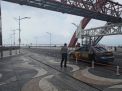 Polsek Kenjeran Laksanakan Pemantauan dan Antisipasi 3C Rawan Kriminalitas di Jembatan Suroboyo