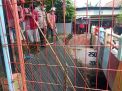 Polsek Krembangan Laksanakan Pengecekan Debit Air Sungai Waspada Banjir