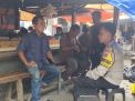 Polsek Semampir Sambang Warga Pasar Pastikan Jual Beli Berlangsung Tertib