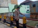 Polsek Krembangan Laksanakan Pemantauan Pompa Air Solotigo, Terpantau Masih Dalam Batas Normal