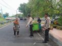 Unit Patroli Polsek Kenjeran Laksanakan Patroli Dialogis Berikan Himbauan Kamtibmas