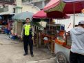 Polsek Semampir Laksanakan Patroli Harkamtibmas di Depan Pintu Masuk Religi Ampel, Waspada Adanya Kerawanan 3C
