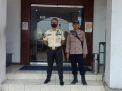 Personil Polsek Asemrowo Berhasil Jaga Keamanan Bank Panin di Tambak Langon