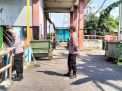 Polsek Krembangan Melaksanakan Pemantauan Debit Air Sungai, Antisipasi Potensi Banjir