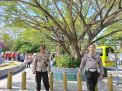 Polsek Kenjeran Memperketat Keamanan di Pantai Ria Kenjeran