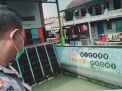 Polsek Krembangan Rutin Cek Ketinggian Air Sungai, Waspada Potensi Bencana Banjir