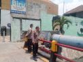 Polsek Krembangan Cek Ketinggian Debit Air Sungai, Waspada Adanya Kenaikan