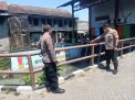 Polsek Krembangan Laksanakan Patroli Pengecekan Debit Air Sungai Antisipasi Potensi Banjir