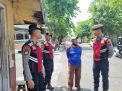 Polres Pelabuhan Tanjung Perak Laksanakan Patroli Keamanan Sekaligus Sampaikan Pesan Kamtibmas