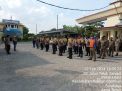 Kapolsek Pabean Cantikan Pimpin Apel Kesiapan Pengawalan Distribusi Logistik Pemilu